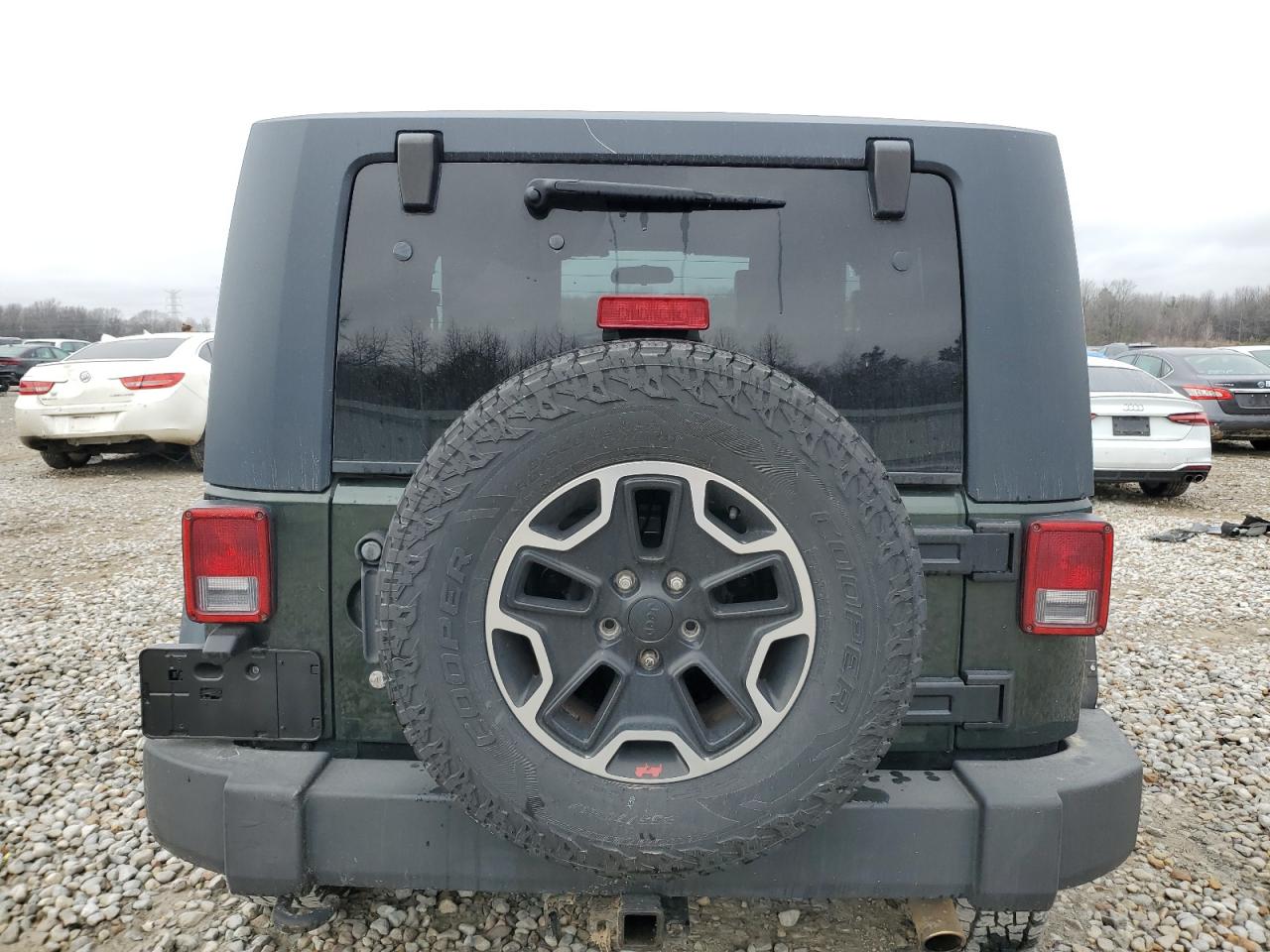 2010 Jeep Wrangler VIN 1J4AA2D15AL100539 Copart auction photo, side damage thumbnail 6