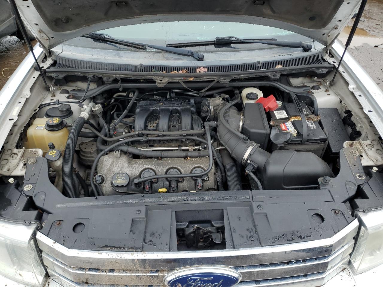 2012 Ford Flex VIN 2FMGK5CC4CBD16382 Copart auction photo, side / front end damage thumbnail 12