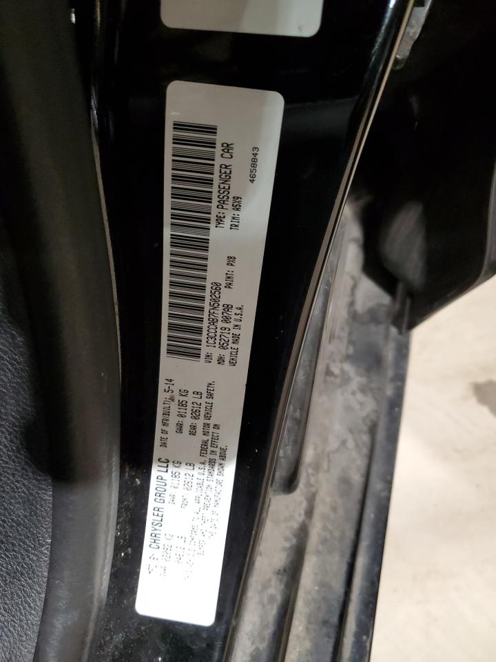 2015 Chrysler 200 VIN 1C3CCCAB7FN502560 Copart auction photo, front end / side damage thumbnail 12