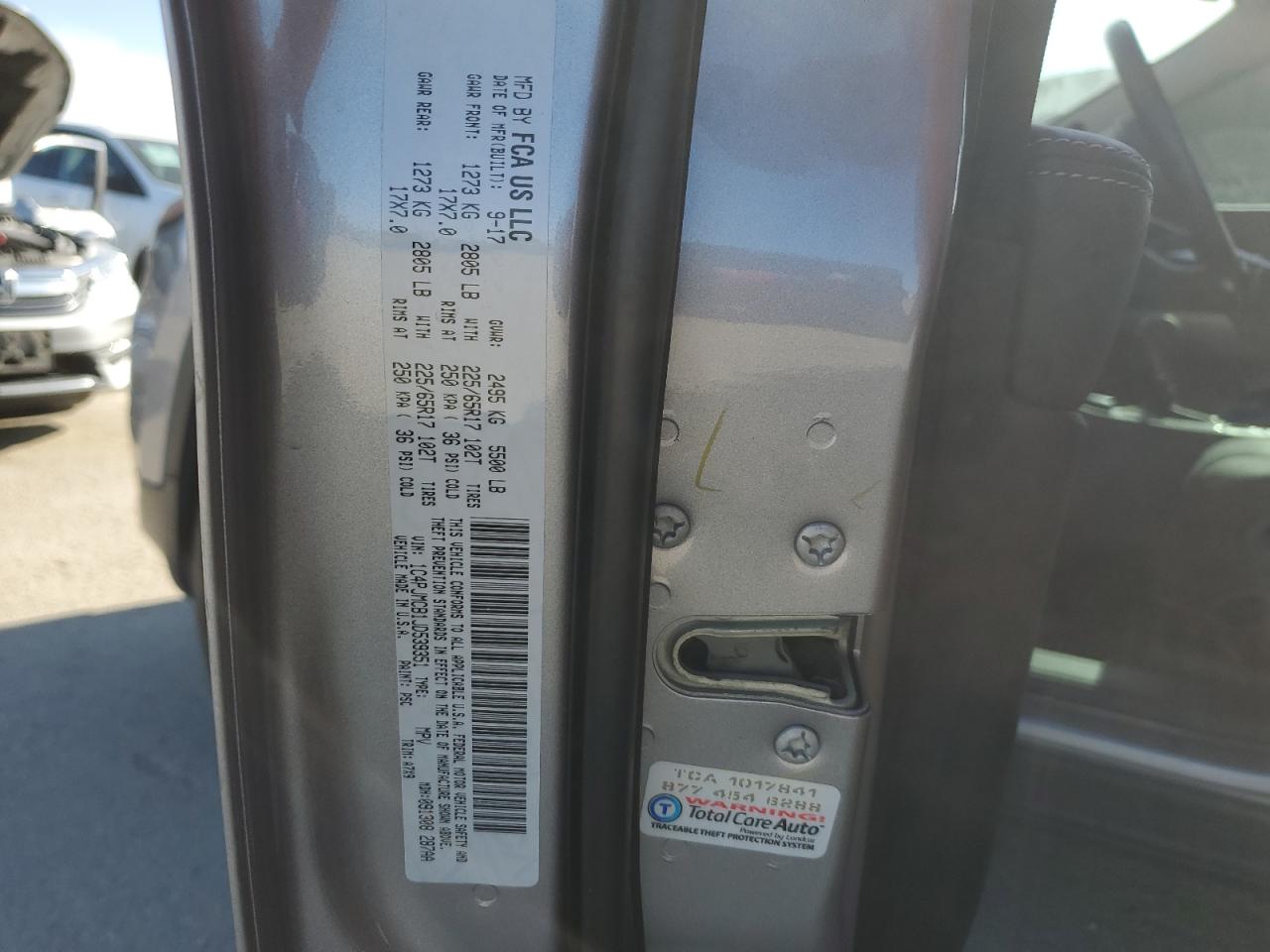 2018 Jeep Grand Cherokee VIN 1C4PJMCB1JD539351 Copart auction photo, undercarriage damage thumbnail 13