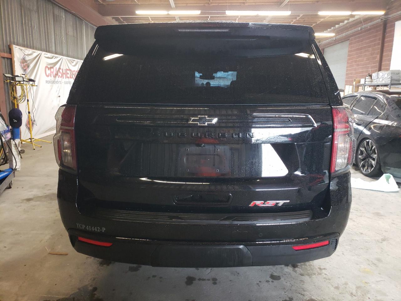 2023 Chevrolet Suburban VIN 1GNSCEKD0PR190408 Copart auction photo, side / rear end damage thumbnail 6