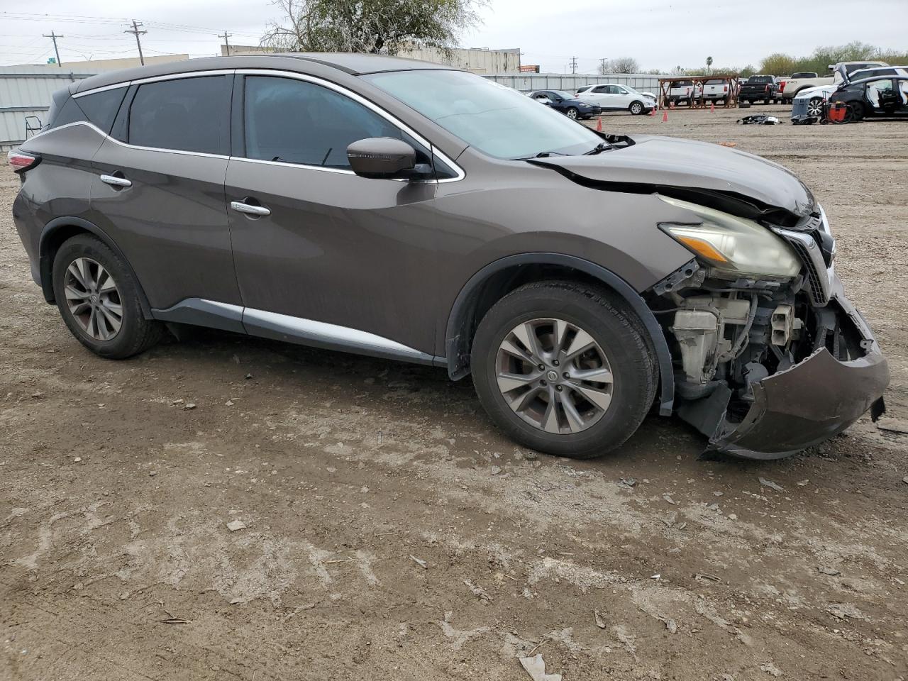 2015 Nissan Murano VIN 5N1AZ2MG9FN290954 Copart auction photo, front end / minor dent/scratches damage thumbnail 4