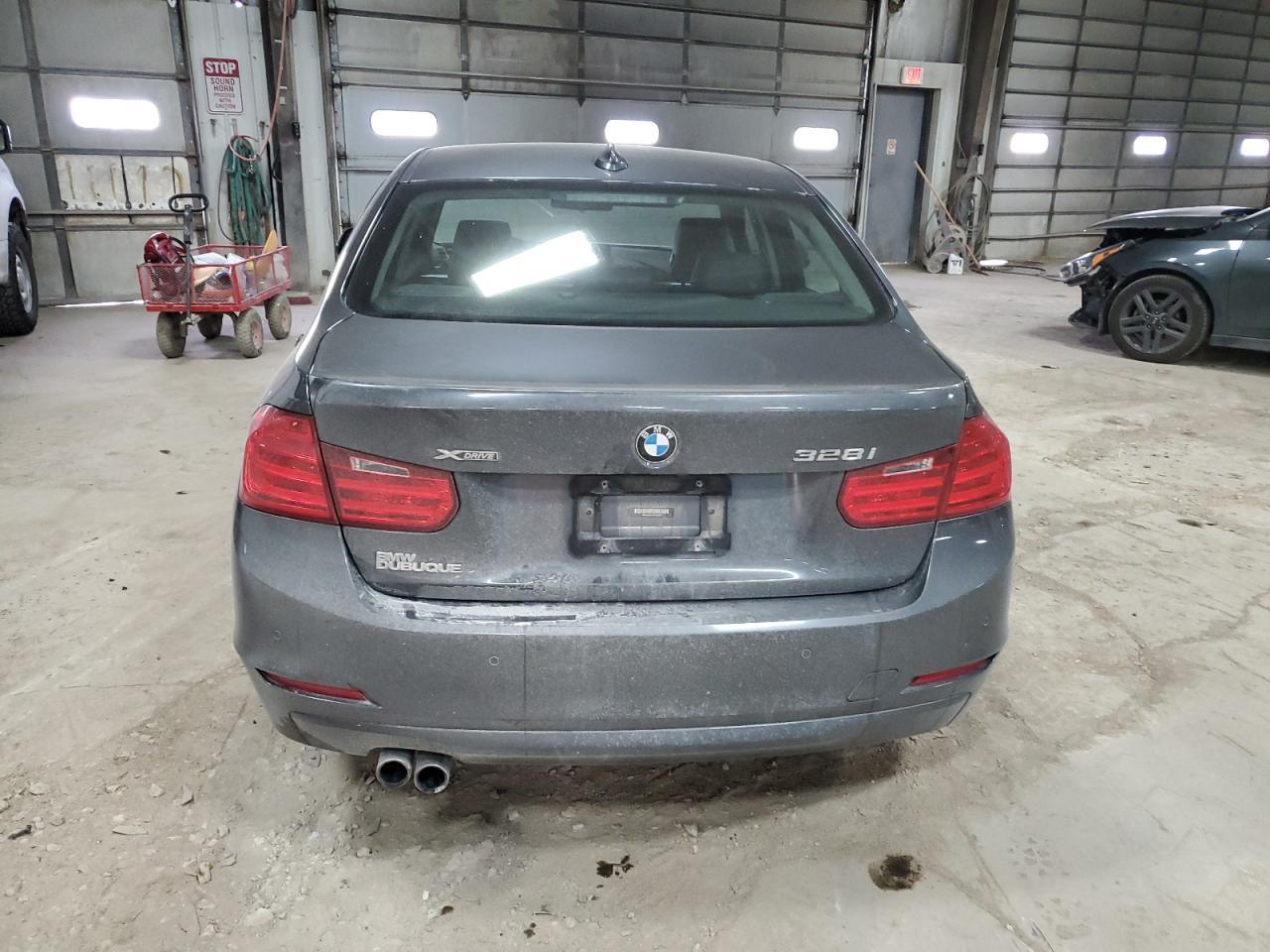 2015 BMW 3er VIN WBA3B3C57FF547298 Copart auction photo, front end / undercarriage damage thumbnail 6