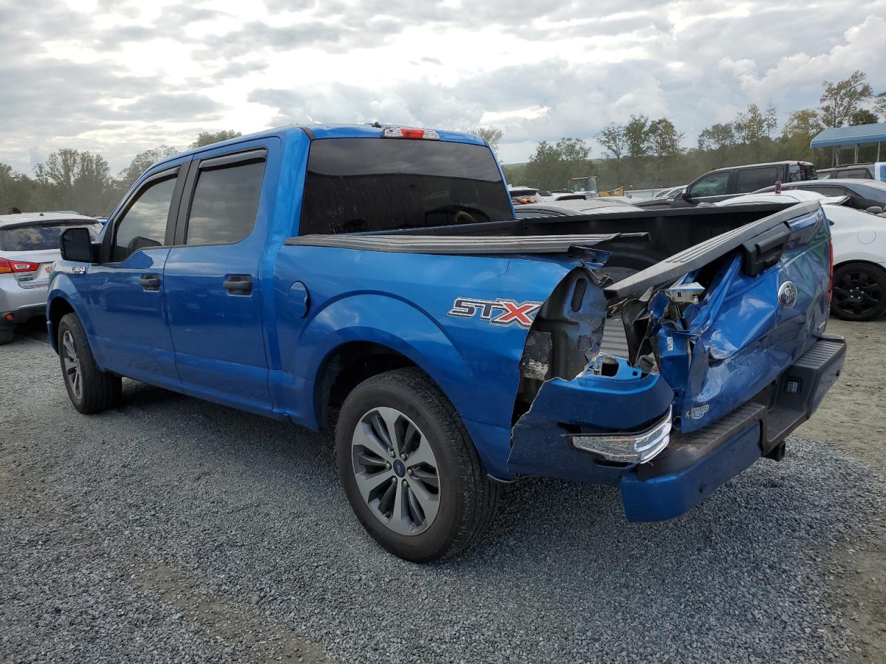 2020 Ford F-150 VIN 1FTEW1CP6LFA06504 Copart auction photo, rear end / all over damage thumbnail 2
