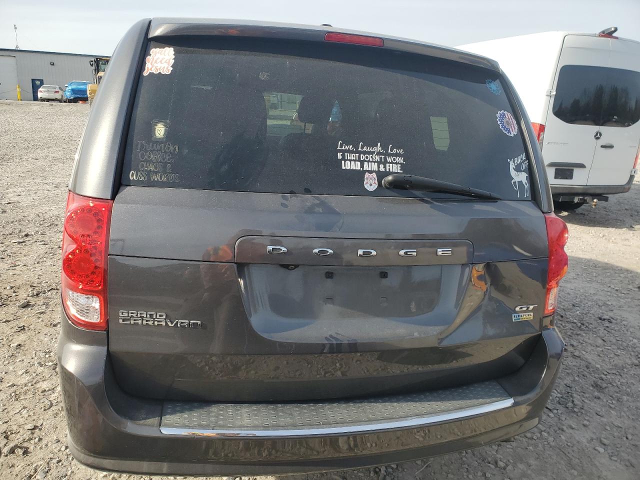 2019 Dodge Caravan VIN 2C4RDGEG0KR571006 Copart auction photo, front end damage thumbnail 6