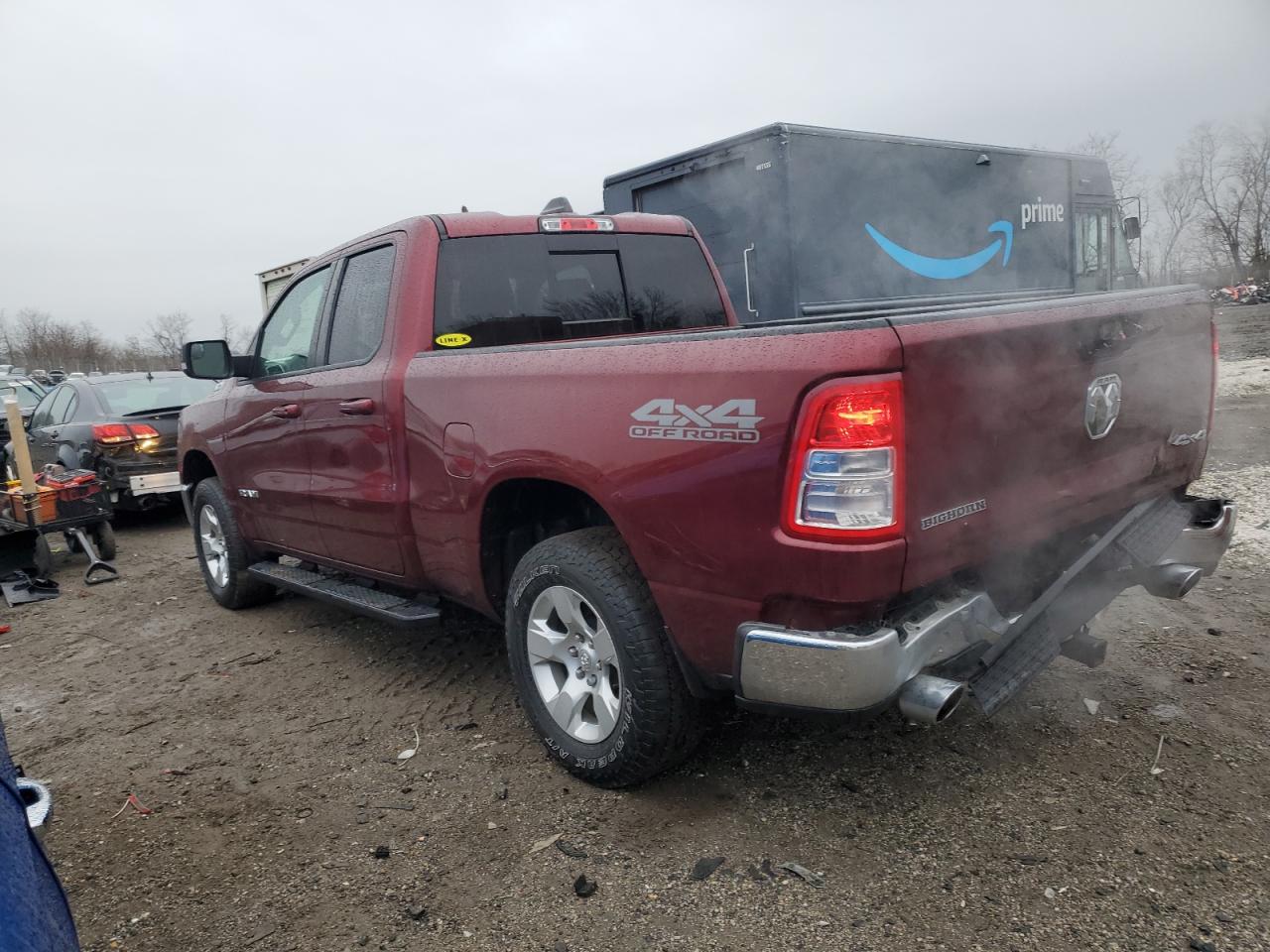 2022 RAM 1500 VIN 1C6SRFBT8NN134166 Copart auction photo, rear end damage thumbnail 2