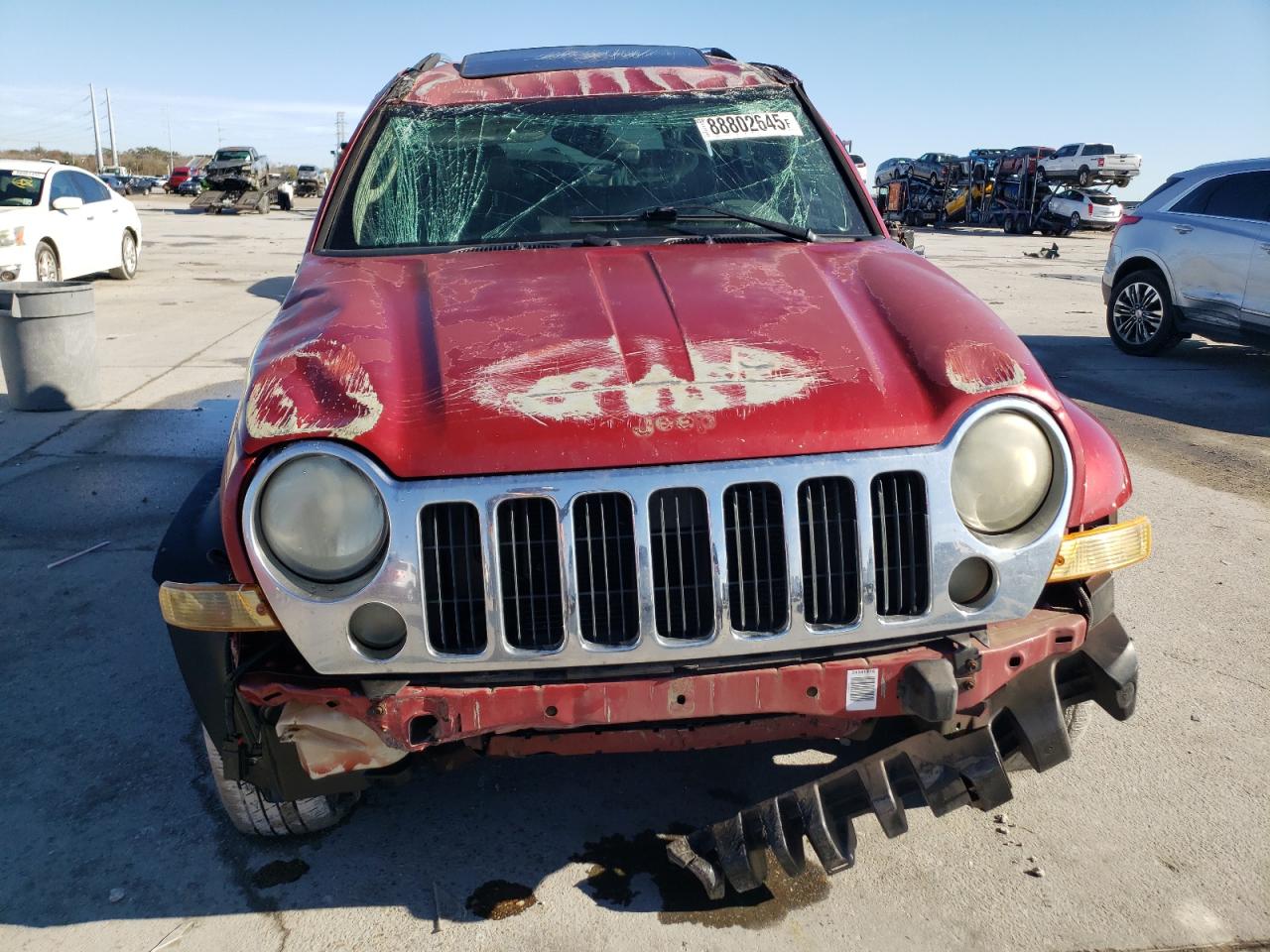 2006 Jeep Liberty (North America) VIN 1J8GK58KX6W108829 Copart auction photo, rollover damage thumbnail 5