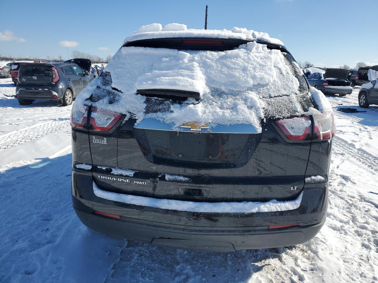 2017 Chevrolet Traverse VIN 1GNKVGKD2HJ100195 Copart auction photo, front end / rear end damage thumbnail 6