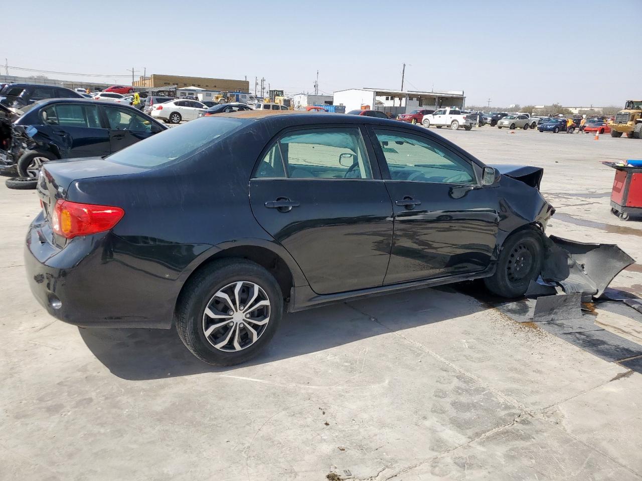 2009 Toyota Corolla VIN 2T1BU40E09C162214 Copart auction photo, front end / rear end damage thumbnail 3