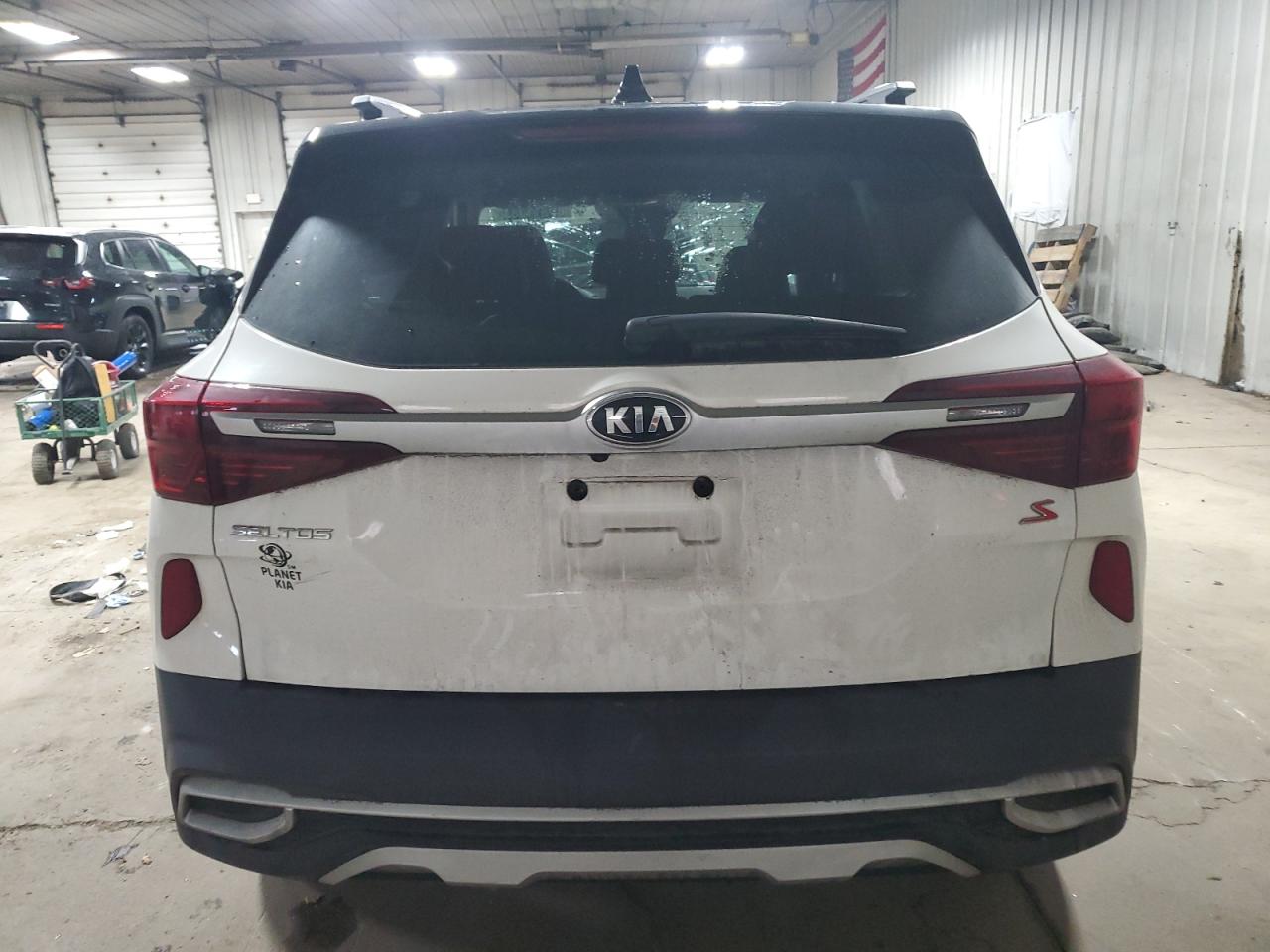 2021 KIA Seltos VIN KNDEU2AAXM7147730 Copart auction photo, front end damage thumbnail 6