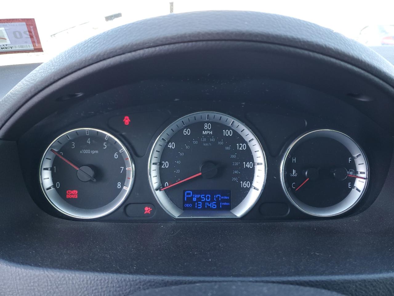 2009 Hyundai Sonata VIN 5NPET46C09H462922 Copart auction photo, front end damage thumbnail 9