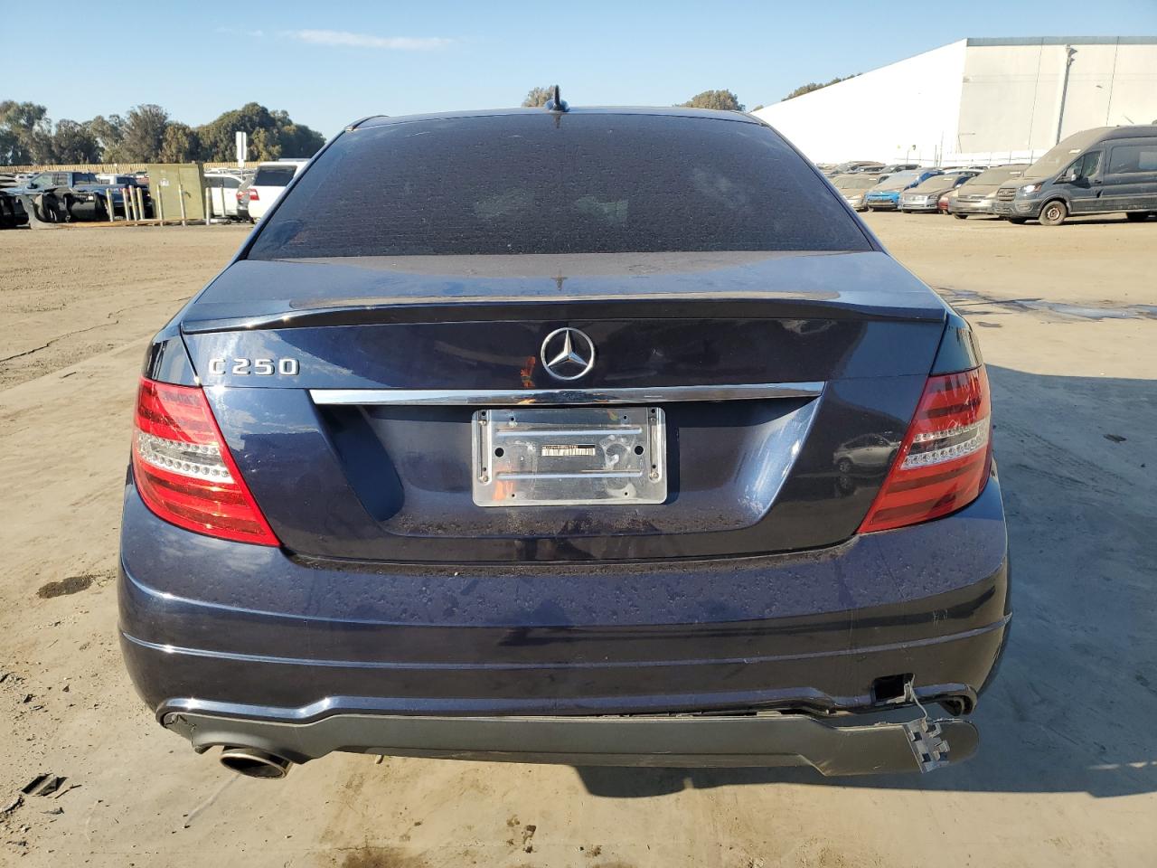 2014 Mercedes-Benz C-klasse VIN WDDGF4HB9ER319982 Copart auction photo, rollover damage thumbnail 6