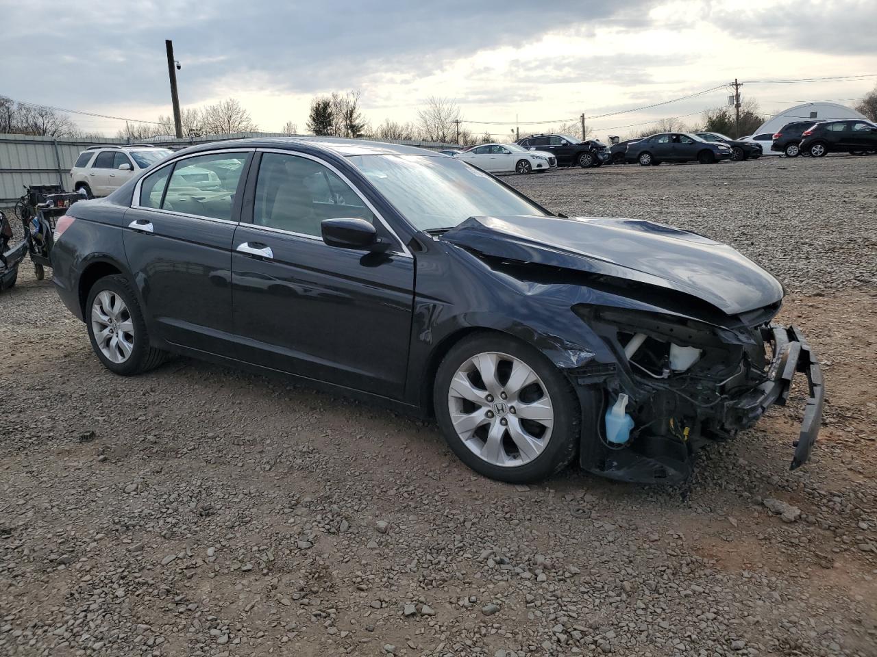 2010 Honda Accord VIN 1HGCP3F87AA011775 Copart auction photo, front end damage thumbnail 4