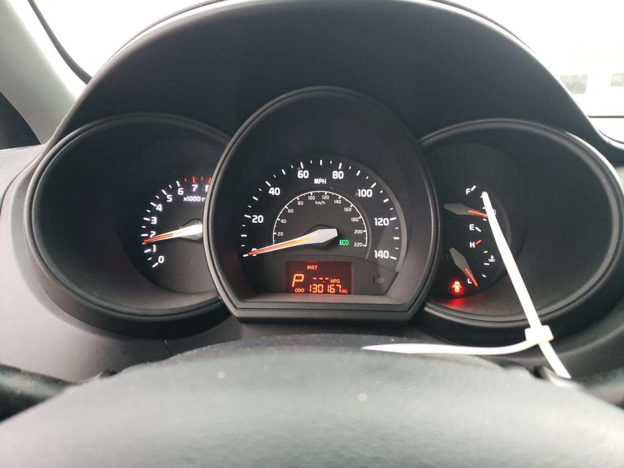 2014 KIA Rio VIN KNADM4A39E6404180 Copart auction photo, front end damage thumbnail 9
