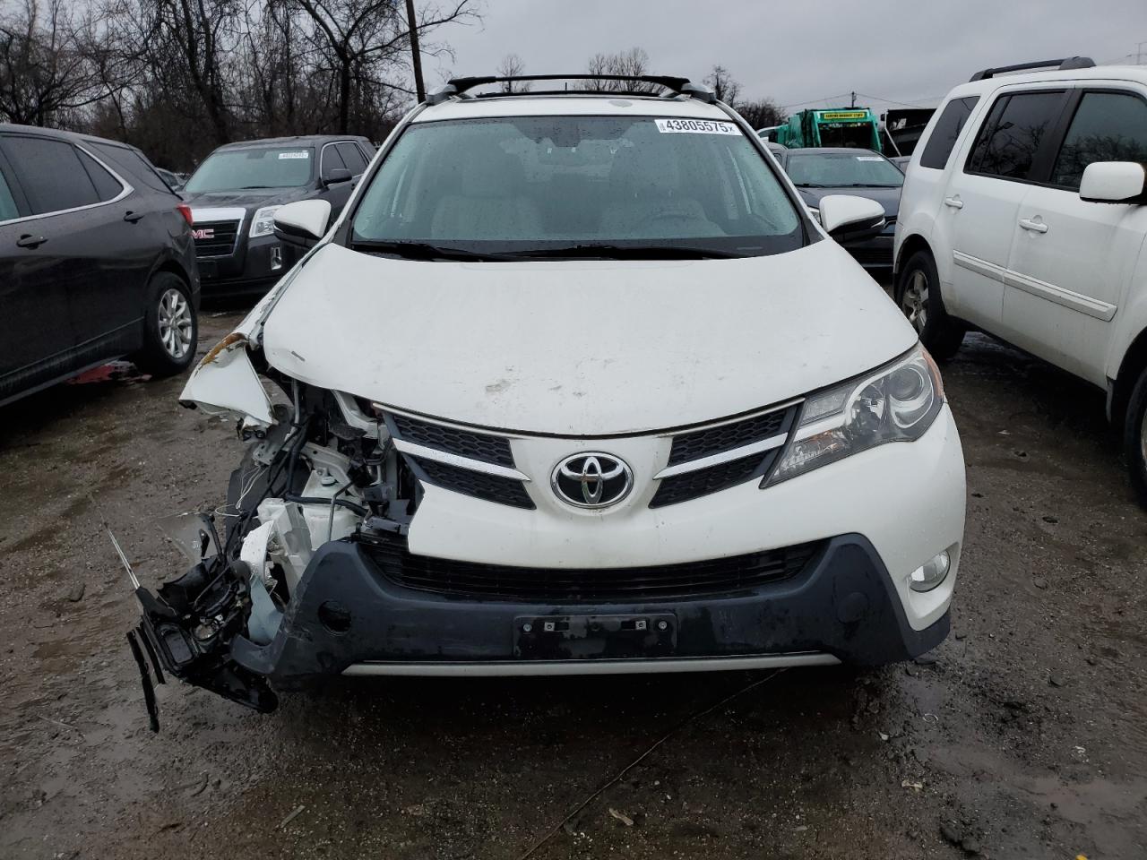2015 Toyota RAV 4 VIN 2T3YFREV5FW204131 Copart auction photo, front end damage thumbnail 5