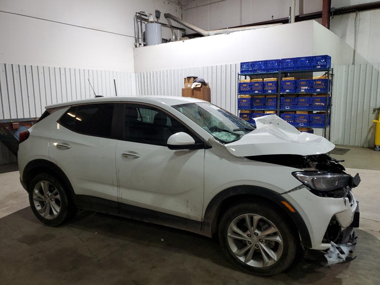 2022 Buick Encore VIN KL4MMBS24NB118249 Copart auction photo, front end / minor dent/scratches damage thumbnail 4