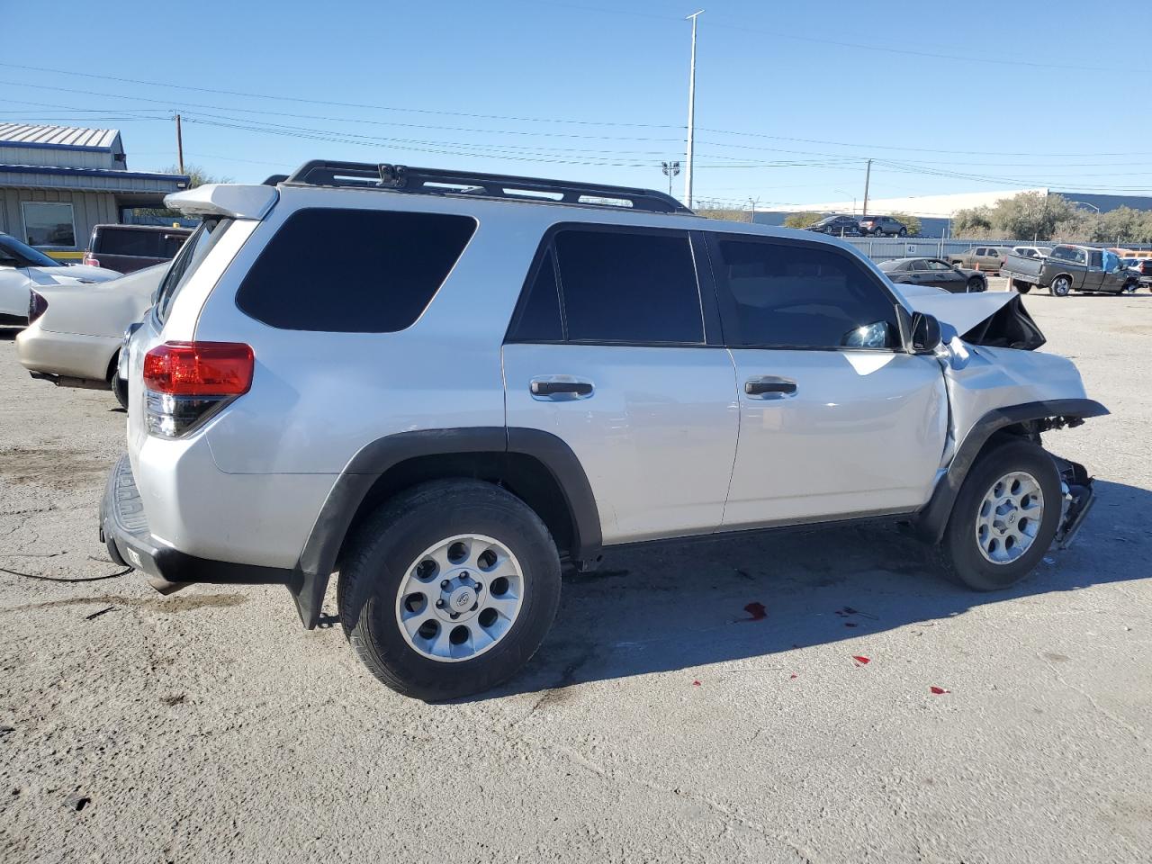 2013 Toyota 4Runner VIN JTEBU5JR5D5145238 Copart auction photo, front end damage thumbnail 3