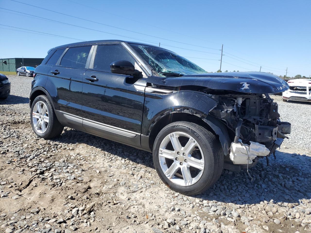 2015 Land Rover Range Rover VIN SALVP2BG7FH993619 Copart auction photo, front end / side damage thumbnail 4