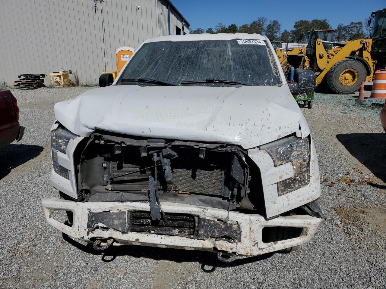 2016 Ford F-150 VIN 1FTEW1EGXGFD12124 Copart auction photo, front end damage thumbnail 5