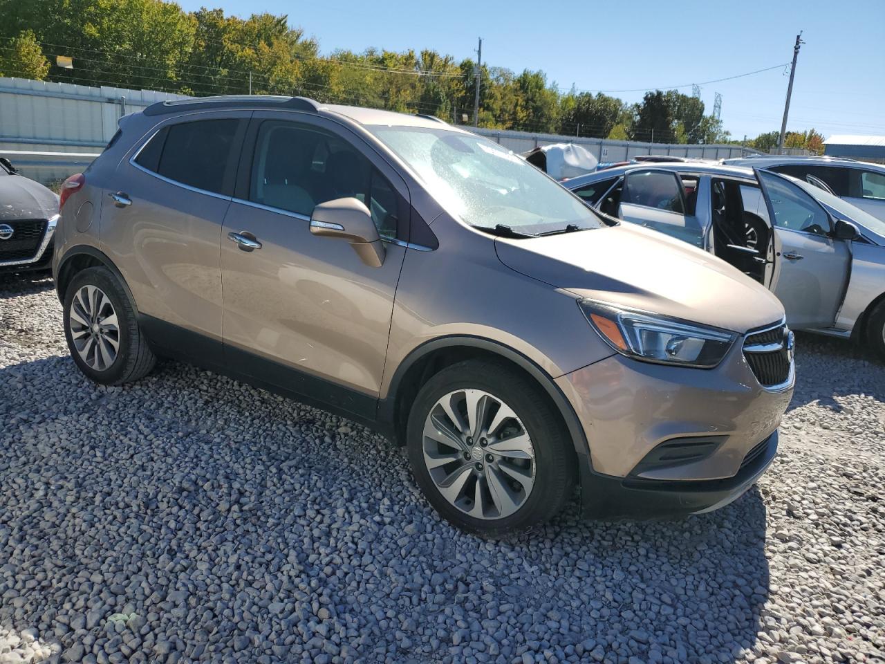 2018 Buick Encore VIN KL4CJASB6JB616901 Copart auction photo, front end damage thumbnail 4