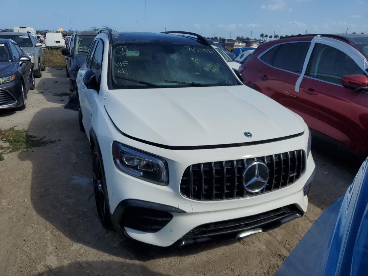 2022 Mercedes-Benz GLB VIN W1N4M5BB3NW180296 Copart auction photo, water/flood damage thumbnail 5