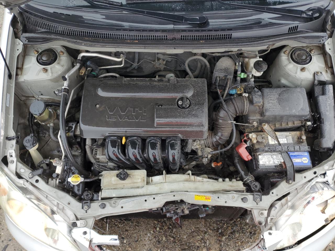 2003 Toyota Corolla VIN 1NXBR32E73Z187450 Copart auction photo, front end damage thumbnail 11