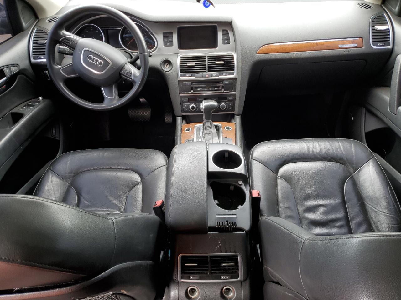 2014 Audi Q7 VIN WA1LGAFEXED001104 Copart auction photo, front end damage thumbnail 8