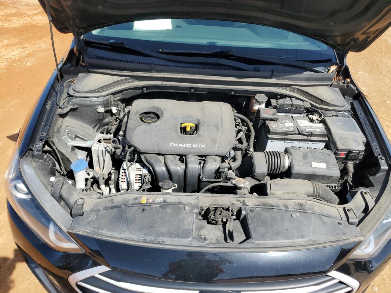 2018 Hyundai Elantra VIN 5NPD84LF3JH372065 Copart auction photo, rear end damage thumbnail 12