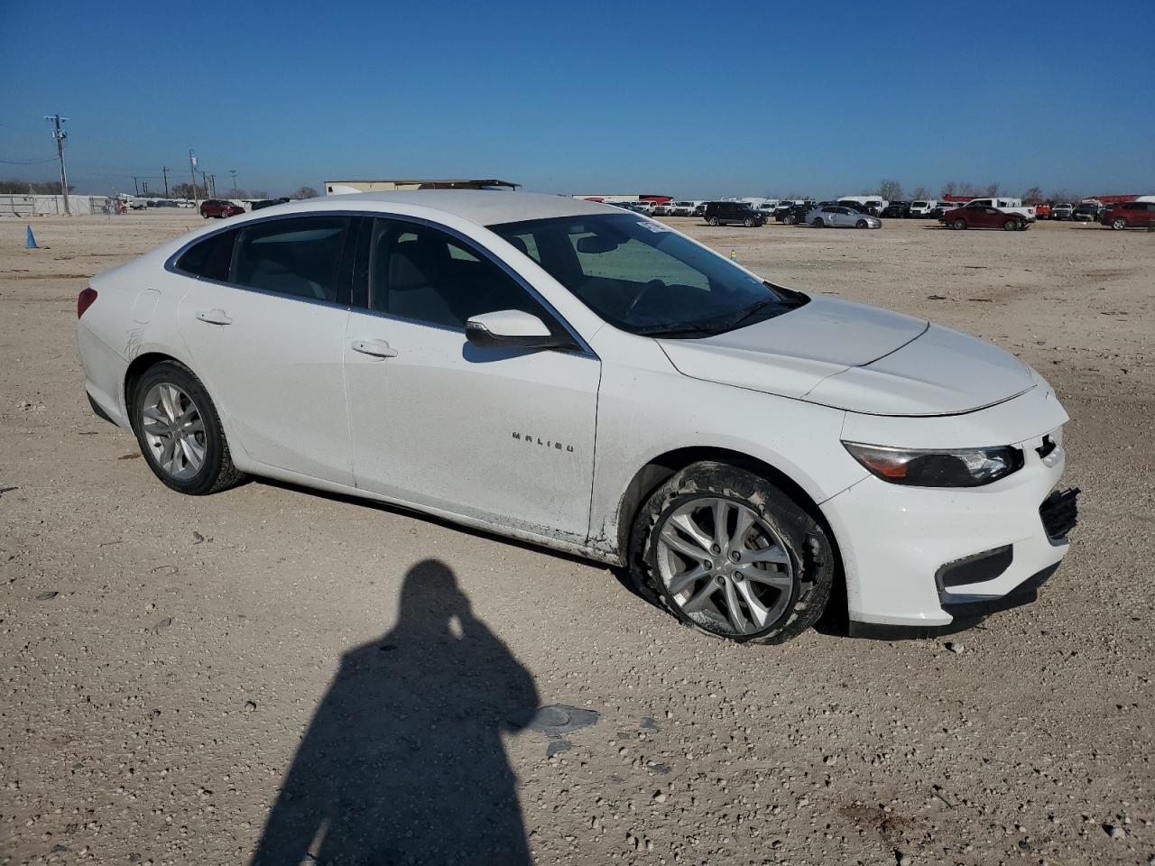 2016 Chevrolet Malibu VIN 1G1ZE5ST5GF231313 Copart auction photo, front end damage thumbnail 4