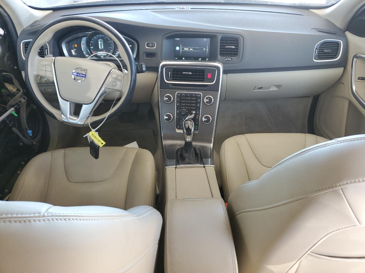 2015 Volvo V60 VIN YV140MEK3F1251143 Copart auction photo, front end damage thumbnail 8