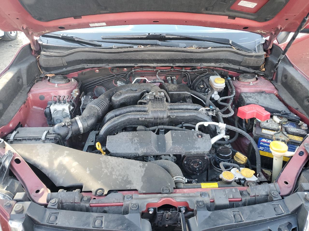2016 Subaru Forester VIN JF2SJADC4GH450960 Copart auction photo, side damage thumbnail 11