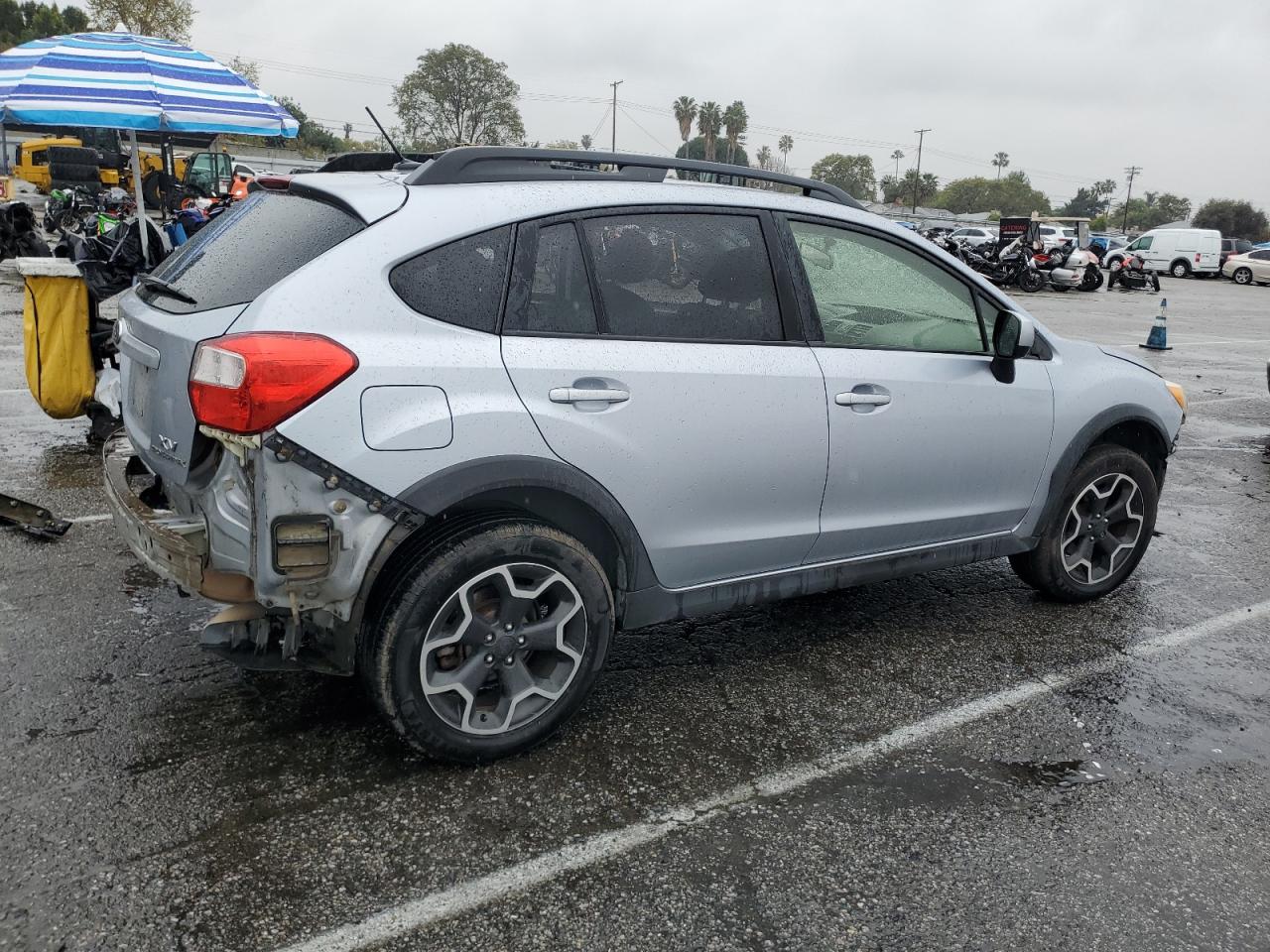 2014 Subaru XV VIN JF2GPAKC4E8348546 Copart auction photo, all over damage thumbnail 3