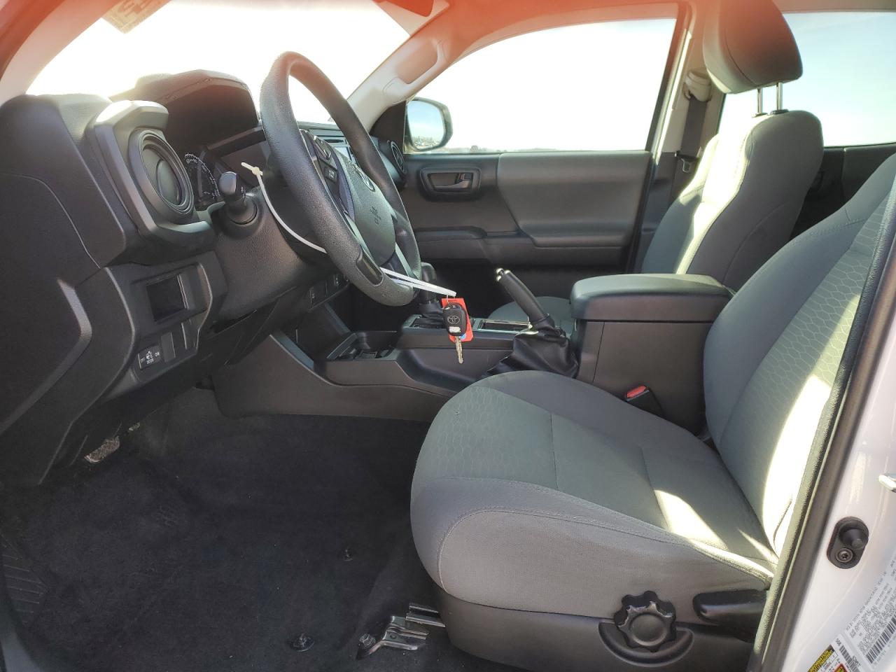 2017 Toyota Tacoma VIN 5TFAX5GN7HX103367 Copart auction photo, side damage thumbnail 7