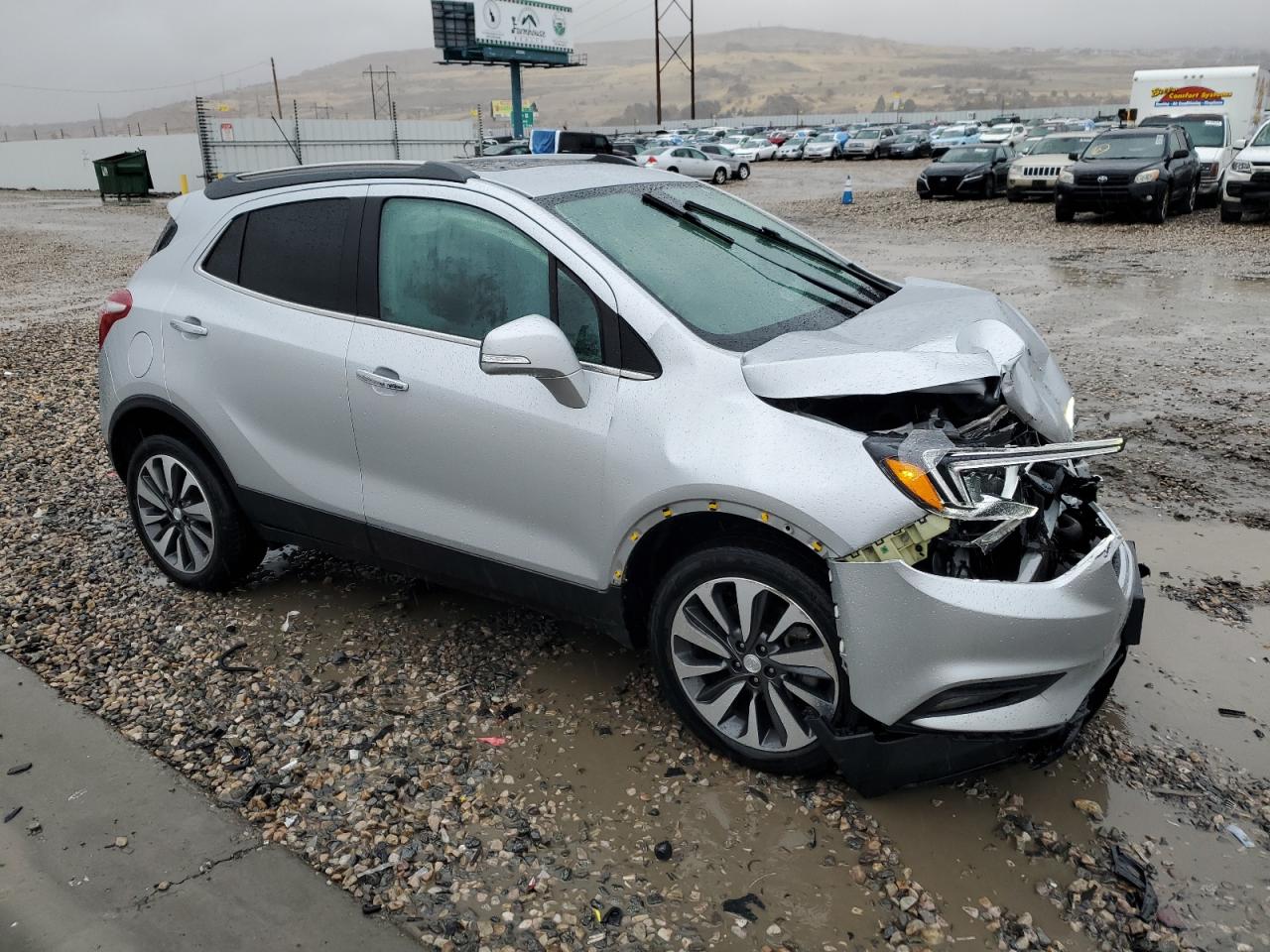 2018 Buick Encore VIN KL4CJGSB2JB539463 Copart auction photo, front end damage thumbnail 4