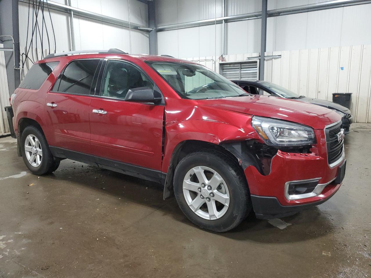 2014 GMC Acadia VIN 1GKKVPKD6EJ332033 Copart auction photo, front end / rear end damage thumbnail 4