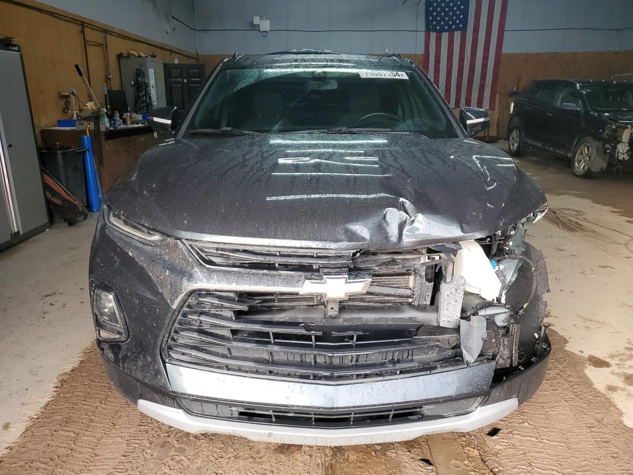 2020 Chevrolet Blazer VIN 3GNKBBRA5LS551541 Copart auction photo, front end / minor dent/scratches damage thumbnail 5