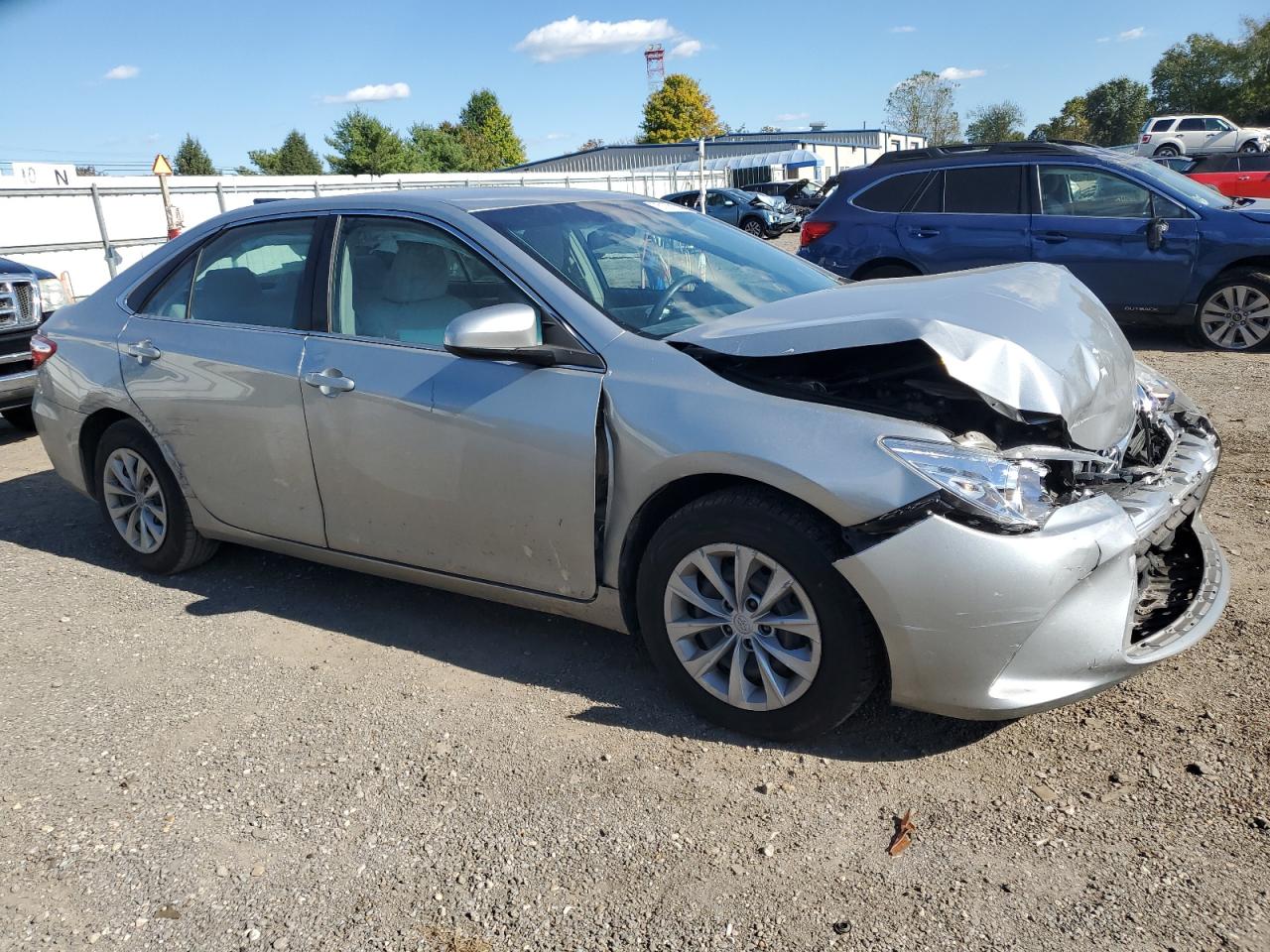 2017 Toyota Camry VIN 4T1BF1FK8HU318986 Copart auction photo, front end damage thumbnail 4