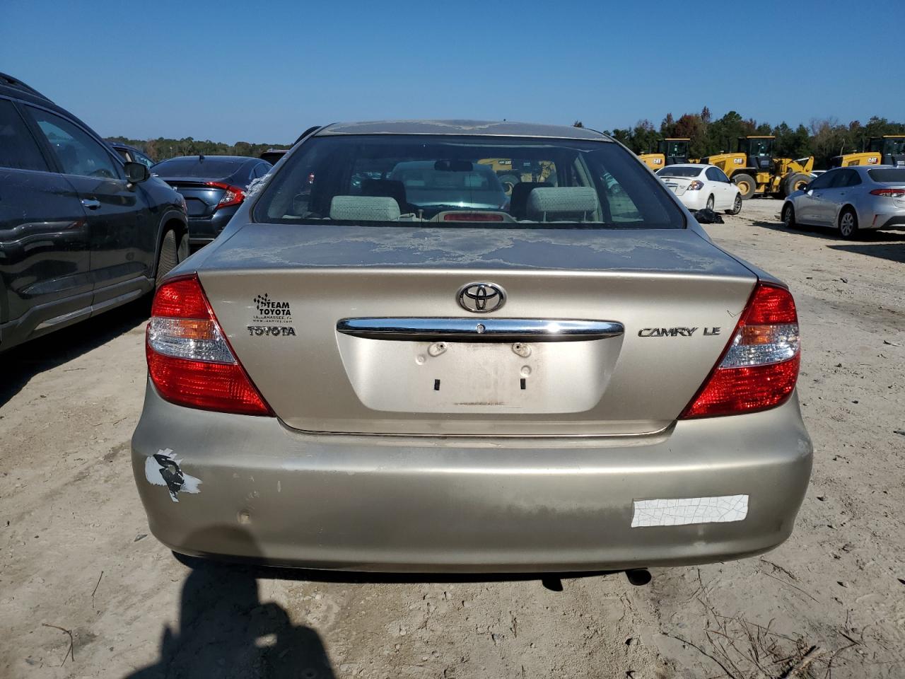 2003 Toyota Camry VIN 4T1BE32K93U657849 Copart auction photo, side damage thumbnail 6