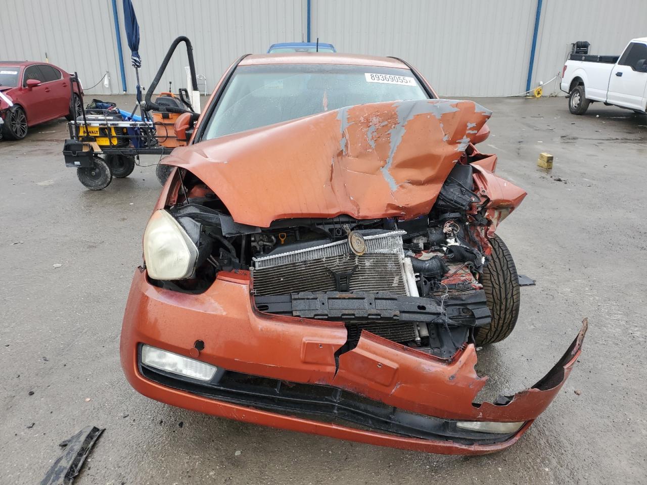 2009 Hyundai Accent VIN KMHCN36C59U125451 Copart auction photo, front end damage thumbnail 5