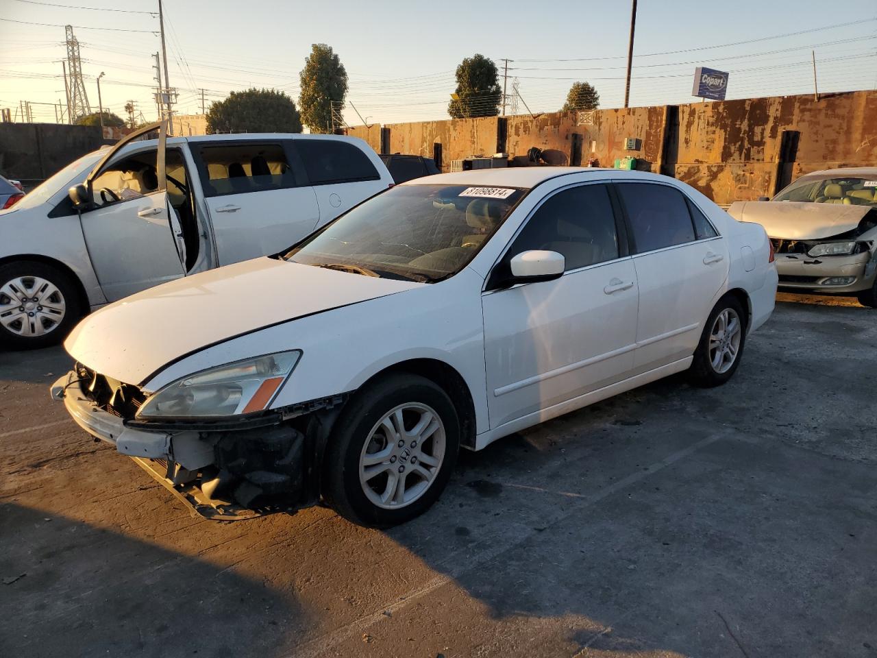2006 Honda Accord VIN 1HGCM56386A113960