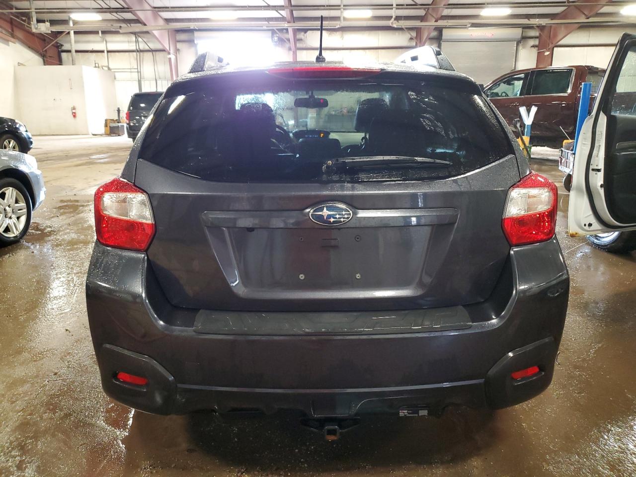 2014 Subaru XV VIN JF2GPAGC2E8301153 Copart auction photo, front end / side damage thumbnail 6
