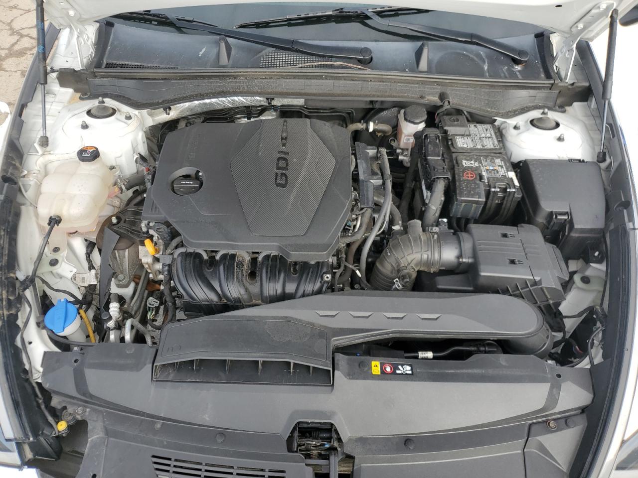 2021 Hyundai Sonata VIN 5NPEF4JA9MH108239 Copart auction photo, undercarriage / front end damage thumbnail 12