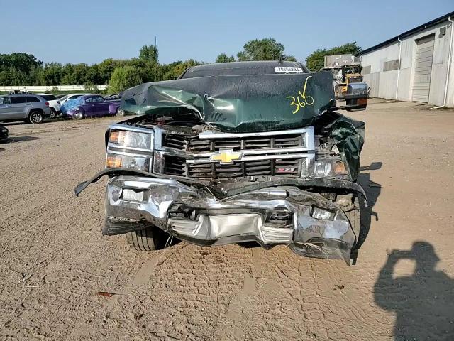 2015 Chevrolet Silverado VIN 1GCVKREC3FZ279505 Copart auction photo, front end / side damage thumbnail 10