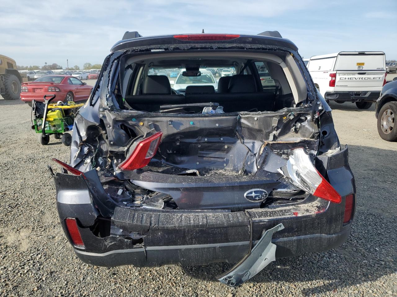 2012 Subaru Outback VIN 4S4BRBLC5C3281758 Copart auction photo, all over damage thumbnail 6