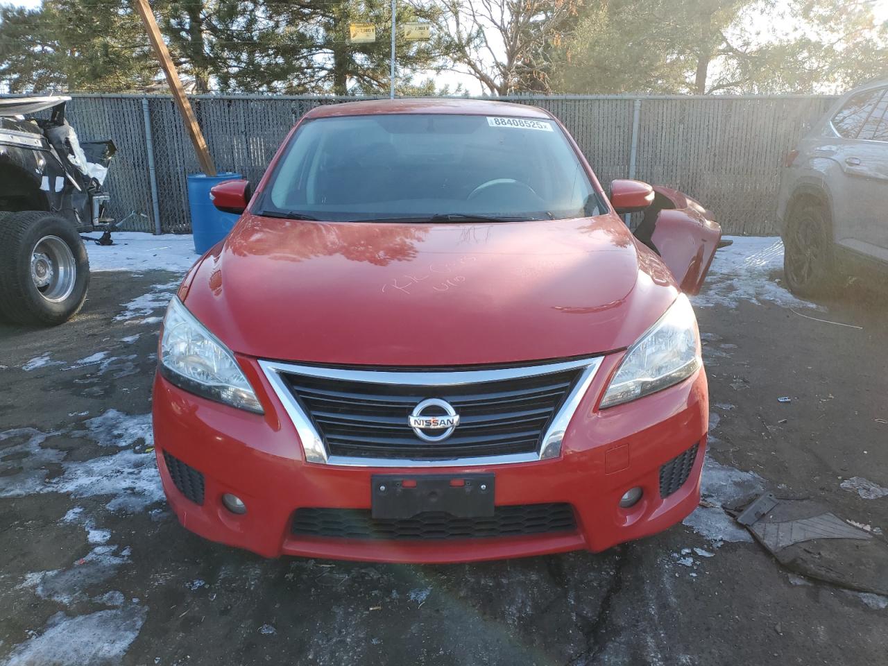2015 Nissan Sentra VIN 3N1AB7AP0FY333335 Copart auction photo, all over damage thumbnail 5