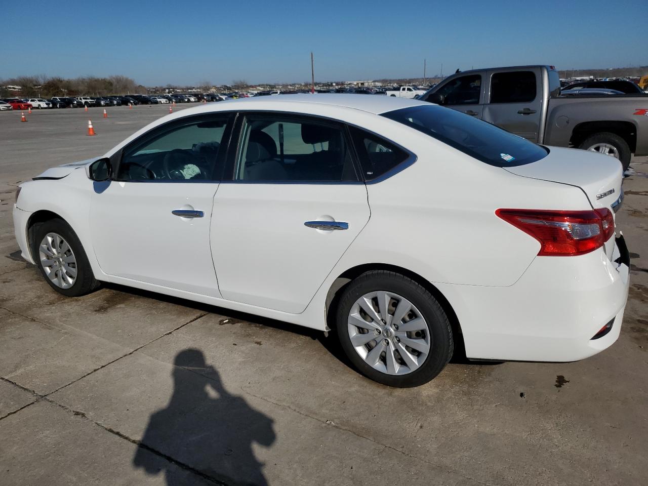 2018 Nissan Sentra VIN 3N1AB7AP7JY294297 Copart auction photo, front end / rear end damage thumbnail 2