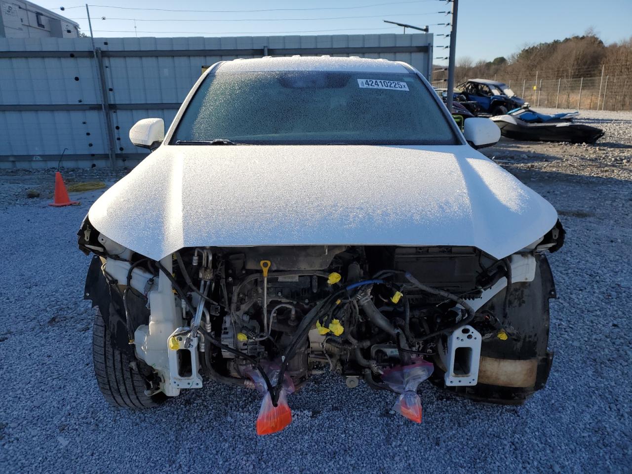 2021 Hyundai Palisade VIN KM8R14HE5MU291617 Copart auction photo, front end damage thumbnail 5