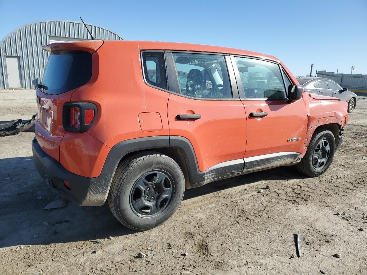 2015 Jeep Renegade VIN ZACCJAAT8FPC32938 Copart auction photo, front end damage thumbnail 3