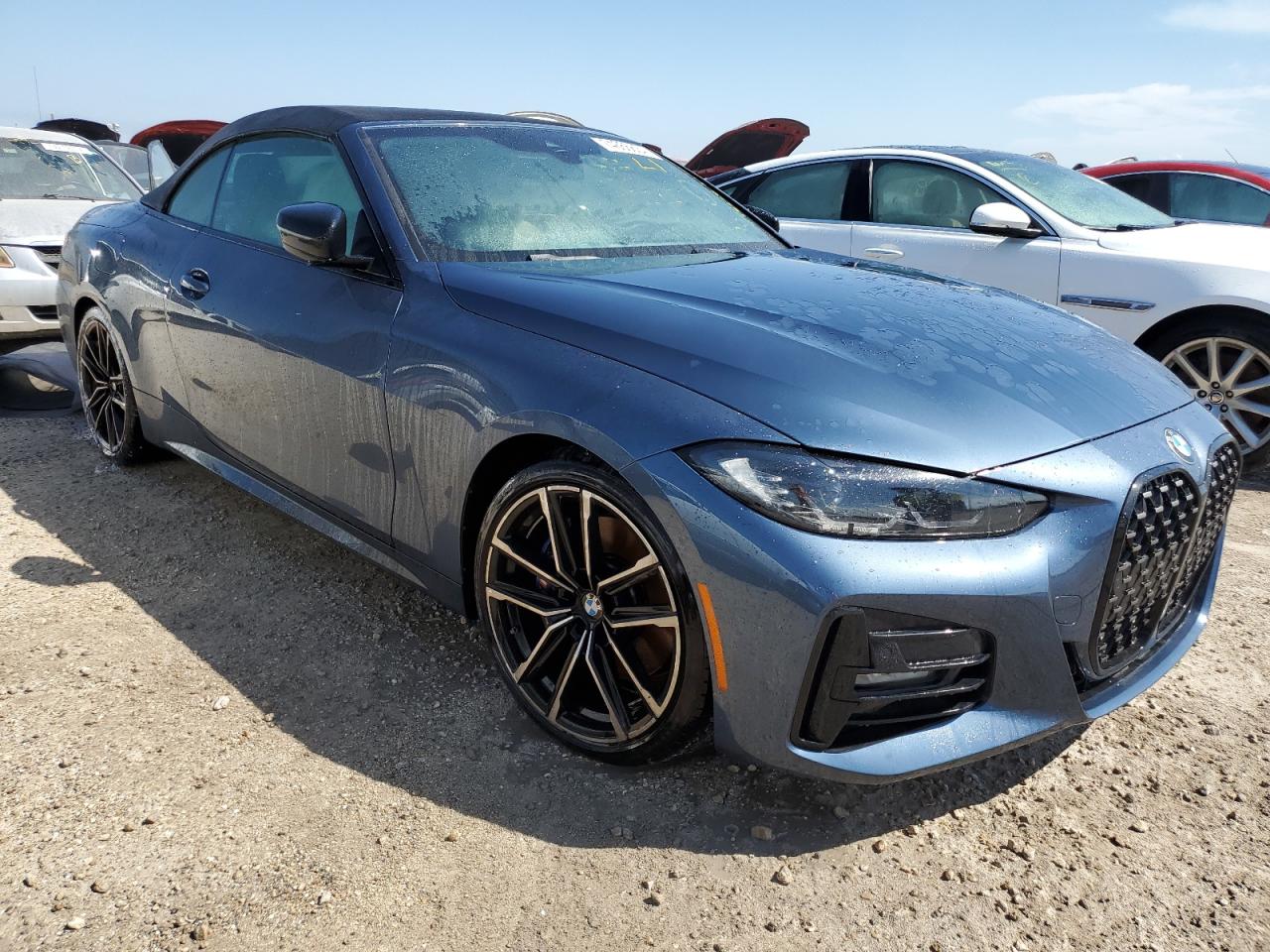 2023 BMW 4er VIN WBA23AT01PCL43892 Copart auction photo, water/flood damage thumbnail 4