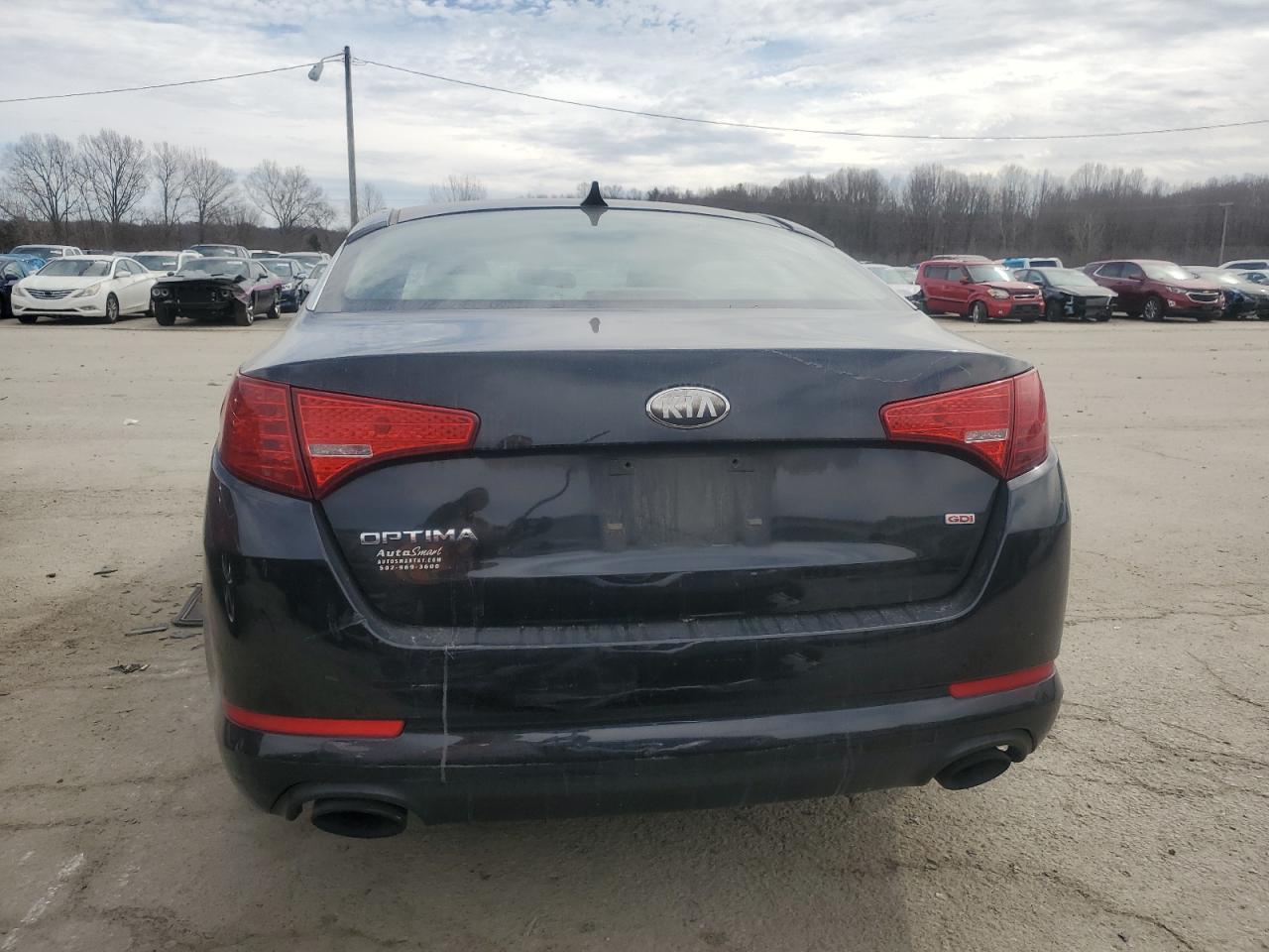 2013 KIA Optima VIN 5XXGM4A70DG184625 Copart auction photo, mechanical damage thumbnail 6